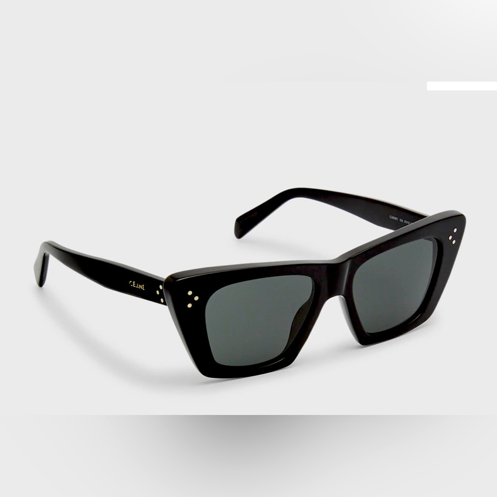 CAT EYE S187 SUNGLASSES IN ACETATE
BLACK